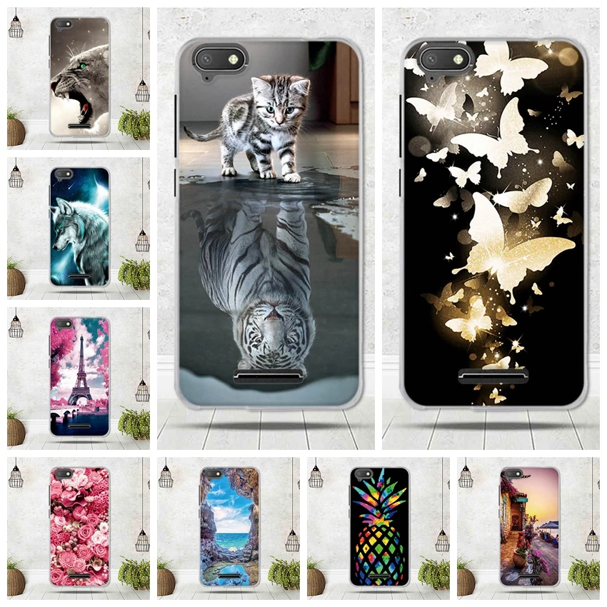 

Capa For BQ BQ-5037 Strike Power 4G Case Silicone Soft Cover For BQ 5037 BQ5037 Case Cute Animal Patterned Phone Back 3D Fundas