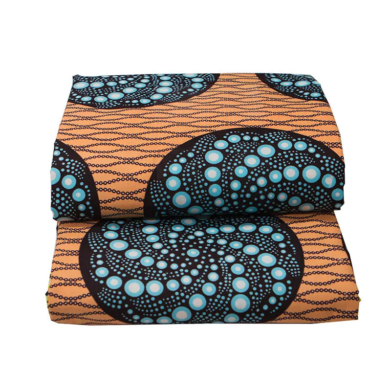 Африканский Анкара батик с принтами ткань реальные воск для шитья Материал 100%