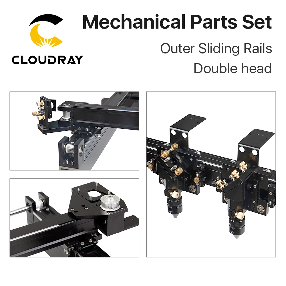 Набор механических деталей 1300 мм * 900 лазерные наборы с одной головкой внешний