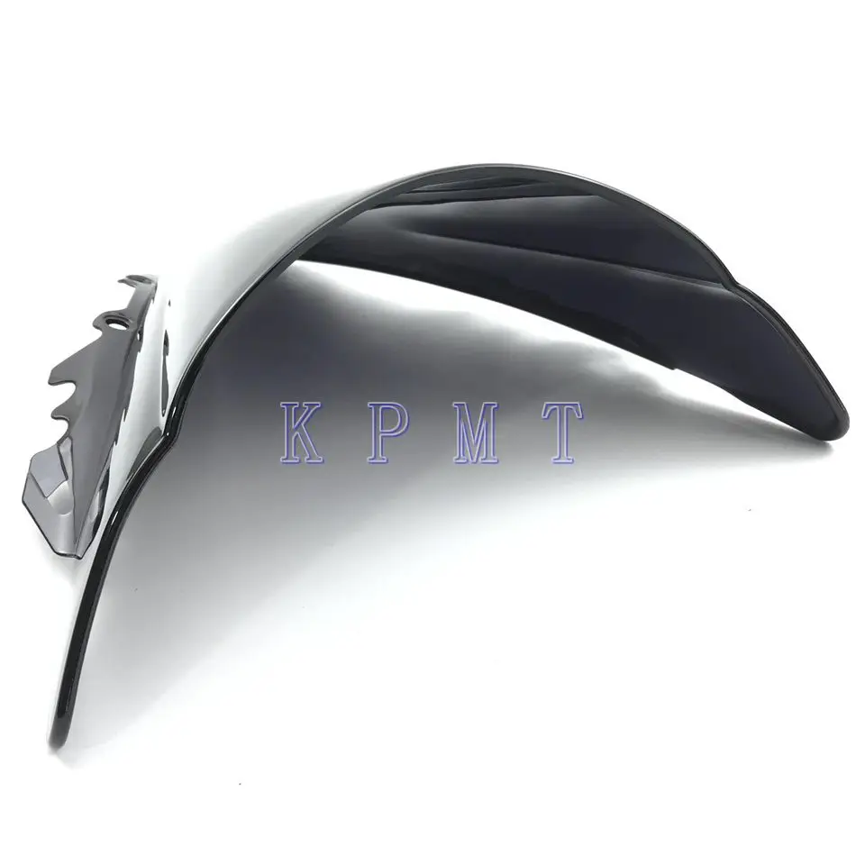 Ветровое стекло YZF R6 2006 2007 черное с двойными пузырьками для Yamaha YZF-R6 600 06 07 пластик |