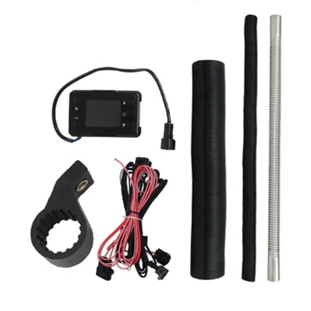 

12V/5KW Parking Fuel Heater LCD Display With Remote Control Diesel Air Heater Universal Parking Fuel Heater