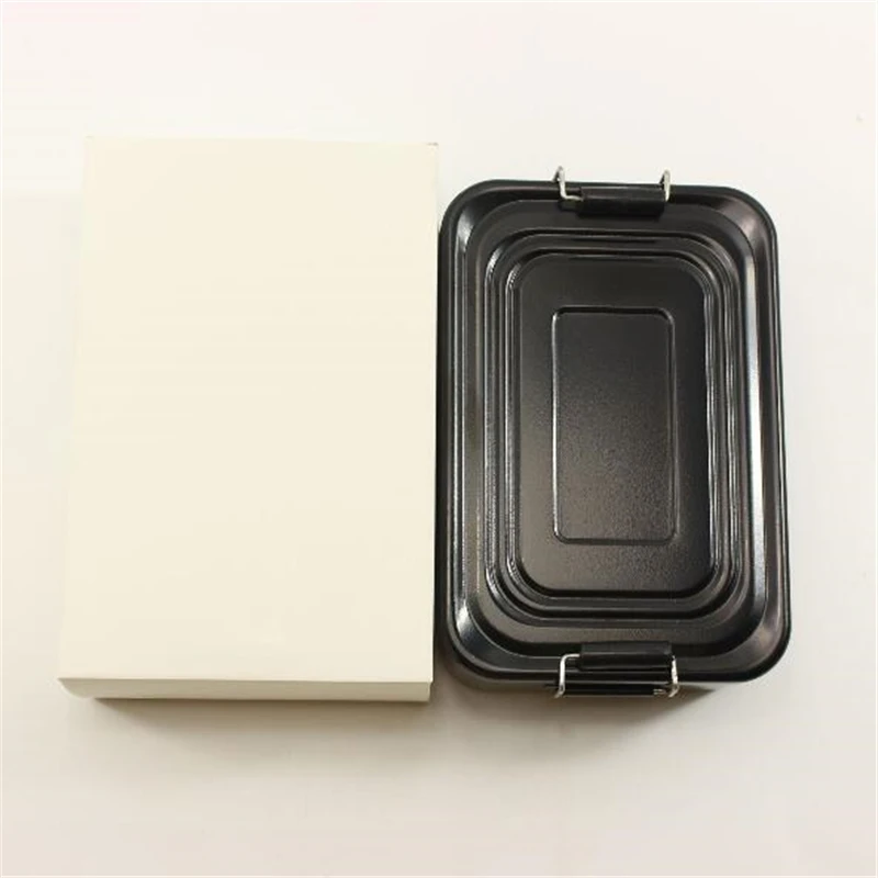 

Aluminium Alloy Bento Dinner Box Food Container Food Box Portable Dinnerbox kitchen rectangle
