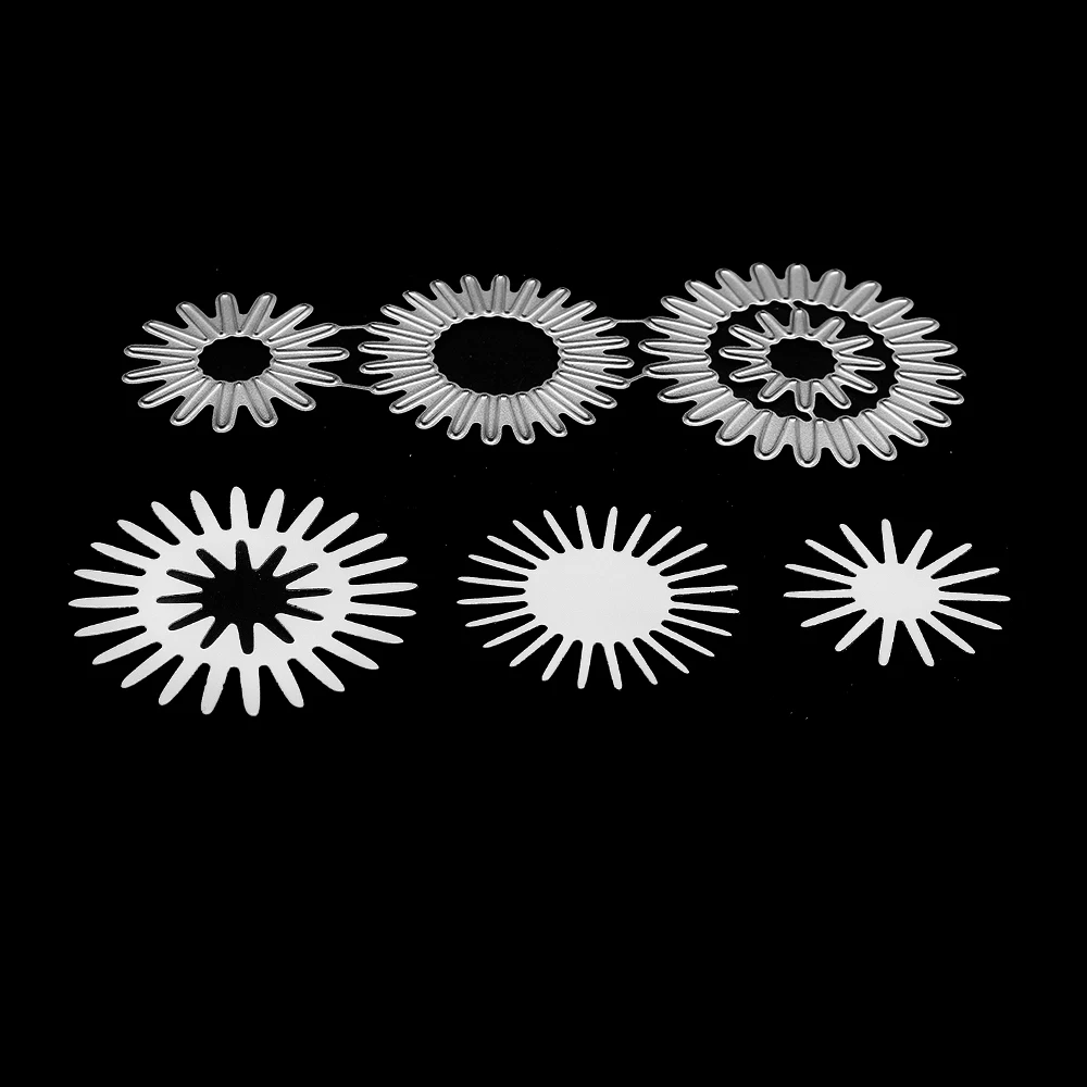 Новые металлические Вырубные штампы Цветочные сердца фотоальбом бумажная