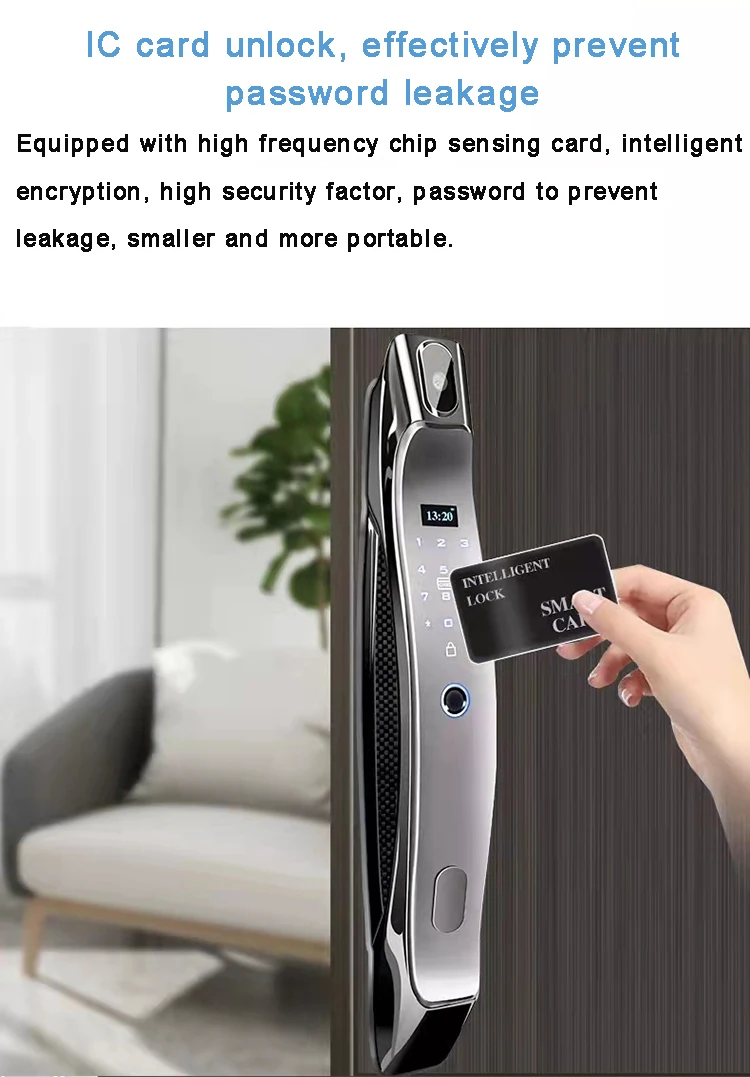 Умный глазок с камерой по заводской цене Wi-Fi boimical отпечатком пальца картой для