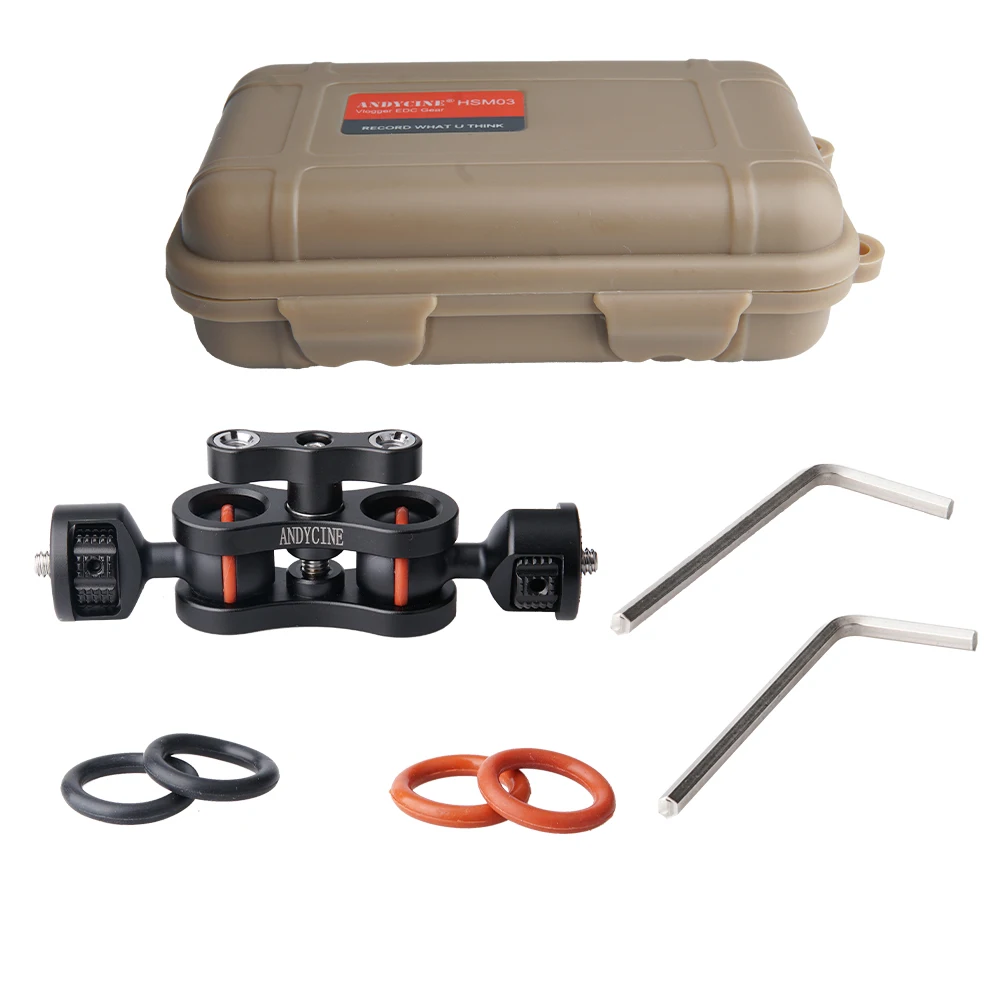 Andycine Волшебная рукоятка зажим многофункциональный монтажный адаптер с 2 двойной