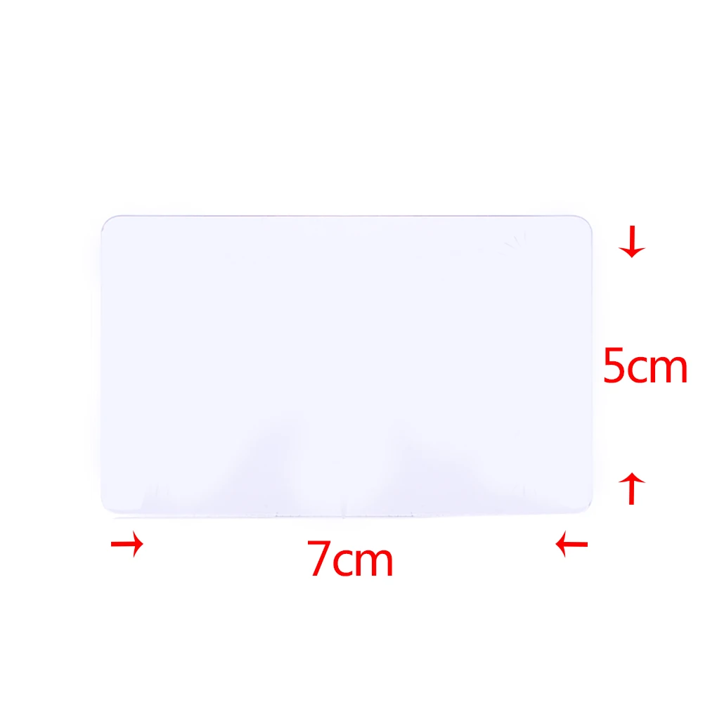 Совершенно новый 3 5 см прозрачные силиконовые головки для ногтей стемпер со