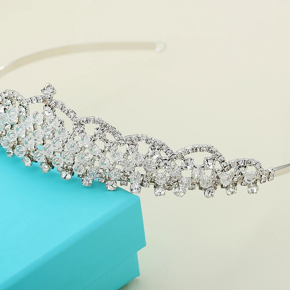 Веселая красота новинка аксессуары для волос банквечерние искусственная Корона