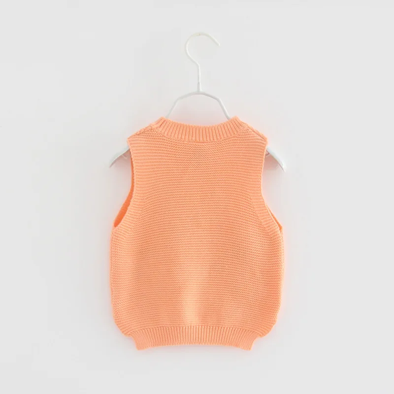 2021 Сезон весна-осень Детский свитер Плотная кофта с круглой горловиной для