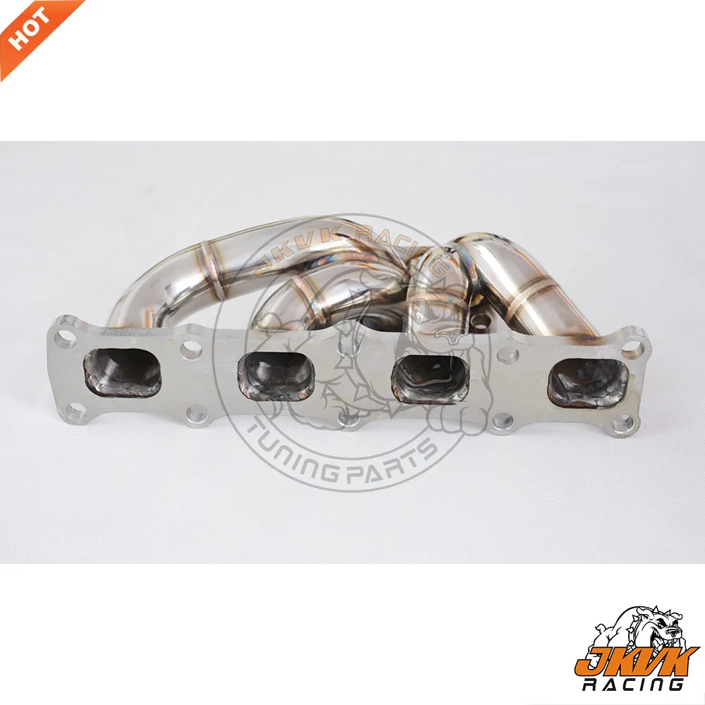 JKVK RACING SS304 одинаковая длина турбо Exhause коллектор для Evolution Evo10 EVO X 4B11 2008-2011
