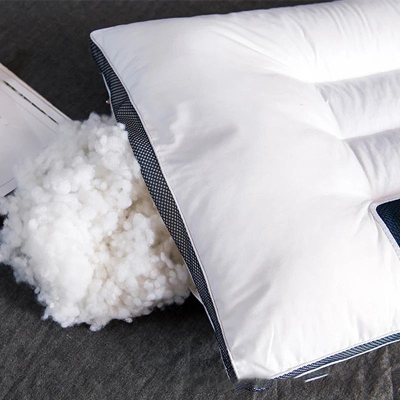 

Cassia Bed Pillows for Sleeping 100% Cotton Cover with Filling Bilateral Cassia Pillow Core Magnet Cervical Pillow for Neck Pain