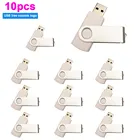 Поворотный USB флеш-накопитель, 10 шт.лот, флеш-накопитель 2,0, 64 ГБ, 32 ГБ, 16 ГБ, 8 ГБ, 4 Гб, флешка, Usb-накопитель, бесплатный логотип для фотографии, подарок