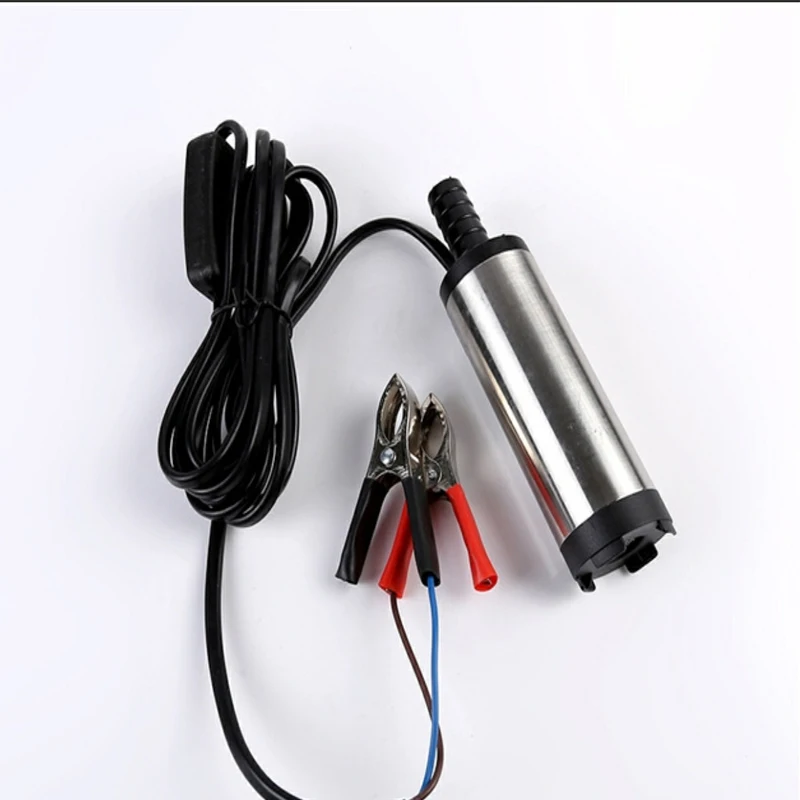 30L/мин 12V 24V DC Электрический погружной насос для перекачки топлива/масло/Дизель/керосин/вода/сточных вод/PSA генератор водорода из метанола погружной насос, насос 12 v 24 вольт постоянного тока