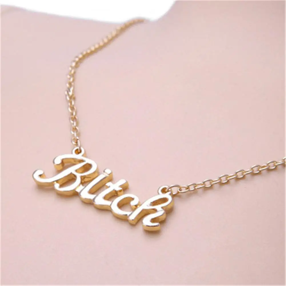 Женская подвеска на серебряной цепочке цепочка в стиле панк из сплава с