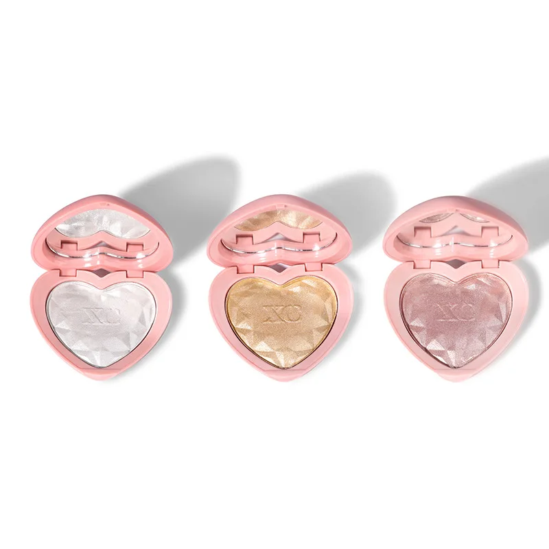 Подчеркивания лица макияж в форме сердца со стразами высокого качества блеск