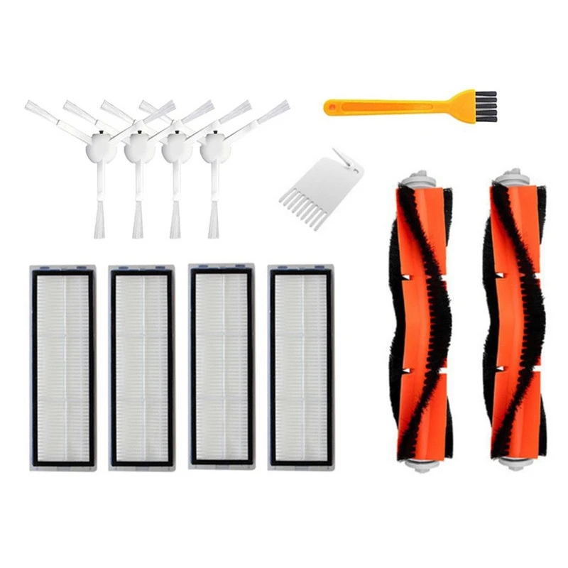 

12PCS Mi Robot Vacuum Cleaner Parts Replacement for Mi Robot 1C 1T Vacuum Cleaner Accessory Kit for Xiaomi