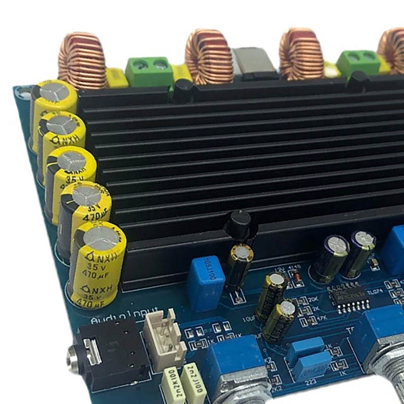 

Power Amplifier Board TPA3116 Dual Chip 100Wx2 Class D Digital Power Amplifier Board (Large Cooling Deluxe Edition)