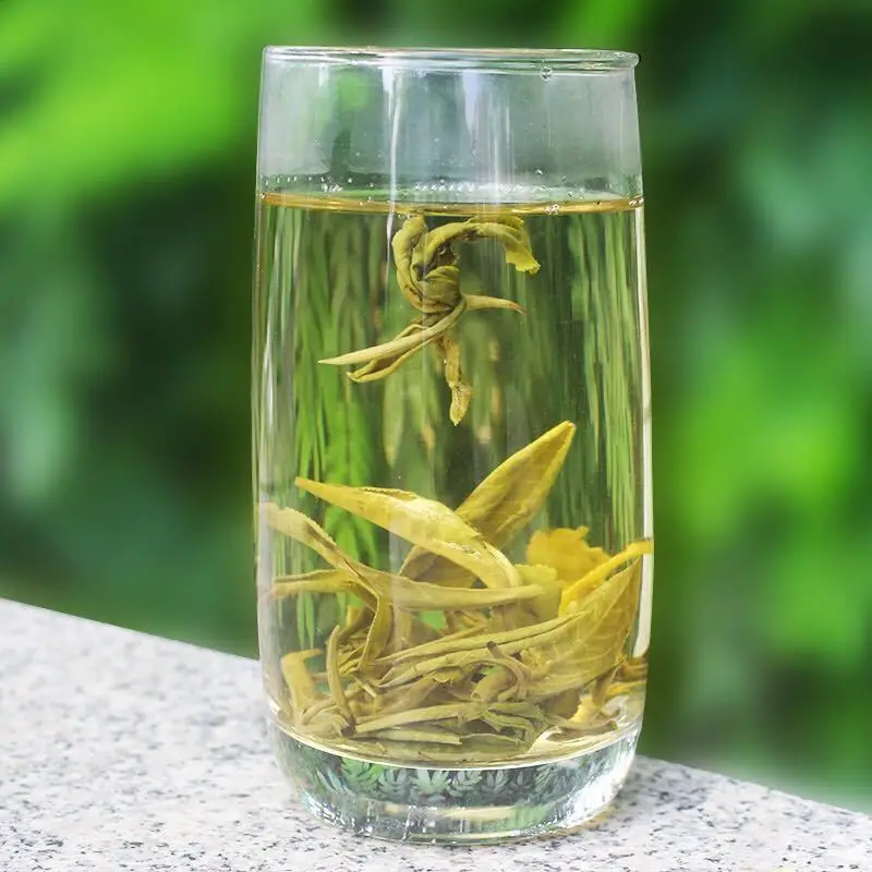 Фотокитайский чай жасмин Longzhu Tea 200 г Жасмин Зеленый Цветочный Китайский зеленый с