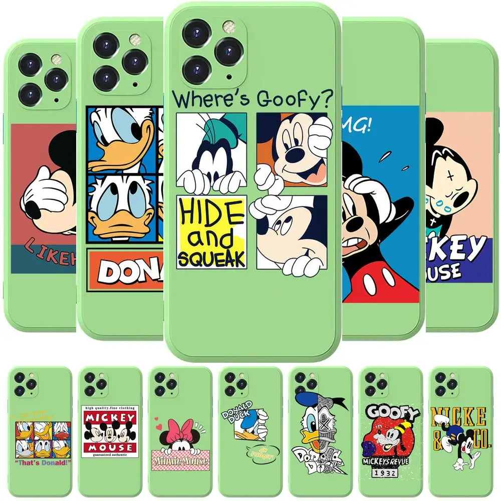 Disney аниме чехол для телефона iphone 12 Pro Max 11 фотокамеры мгновенного действия 8 7 6 S XR