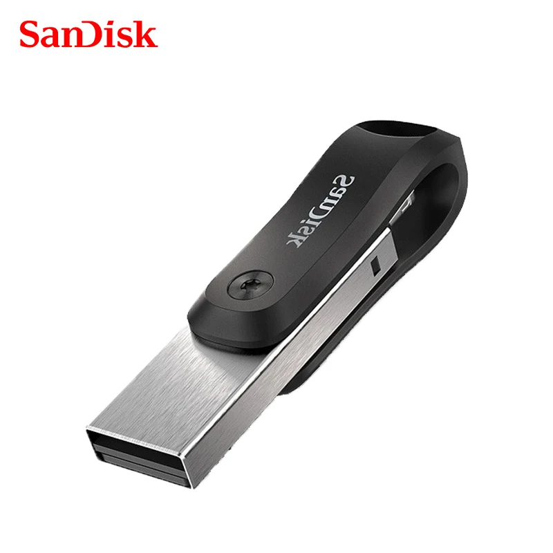 Двойной Флеш-накопитель Sandisk iXPAND USB OTG разъемом Lightning 256 ГБ 128 флэш-накопитель