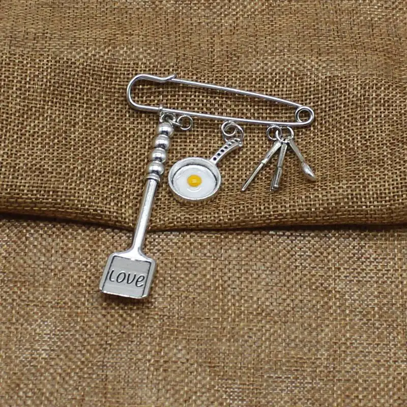 1 шт. очаровательная брошь для выпечки в виде жареного яйца кухонная посуда