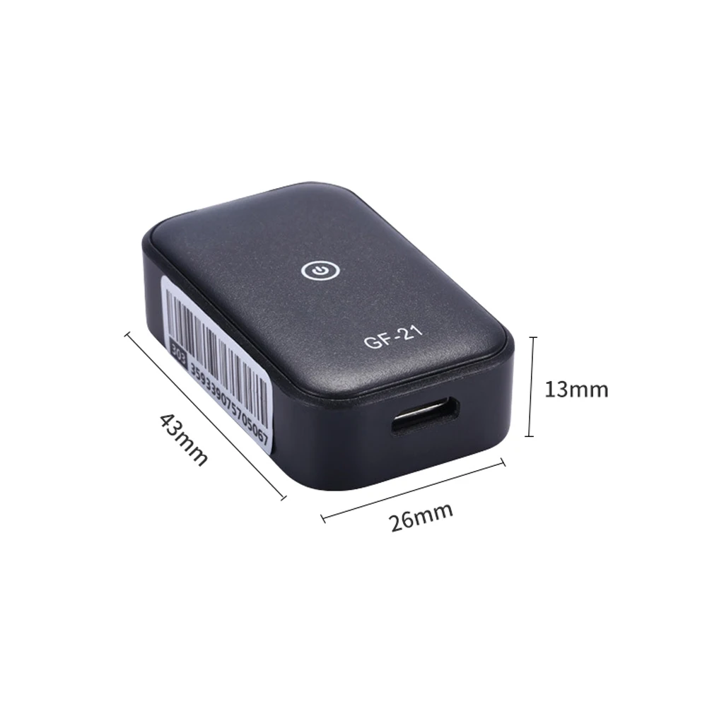 GF21 Mini GPS Real Time Car Tracker Anti-Lost Device Voice Control Recording Locator High-definition Microphone WIFI+LBS+GPS |
