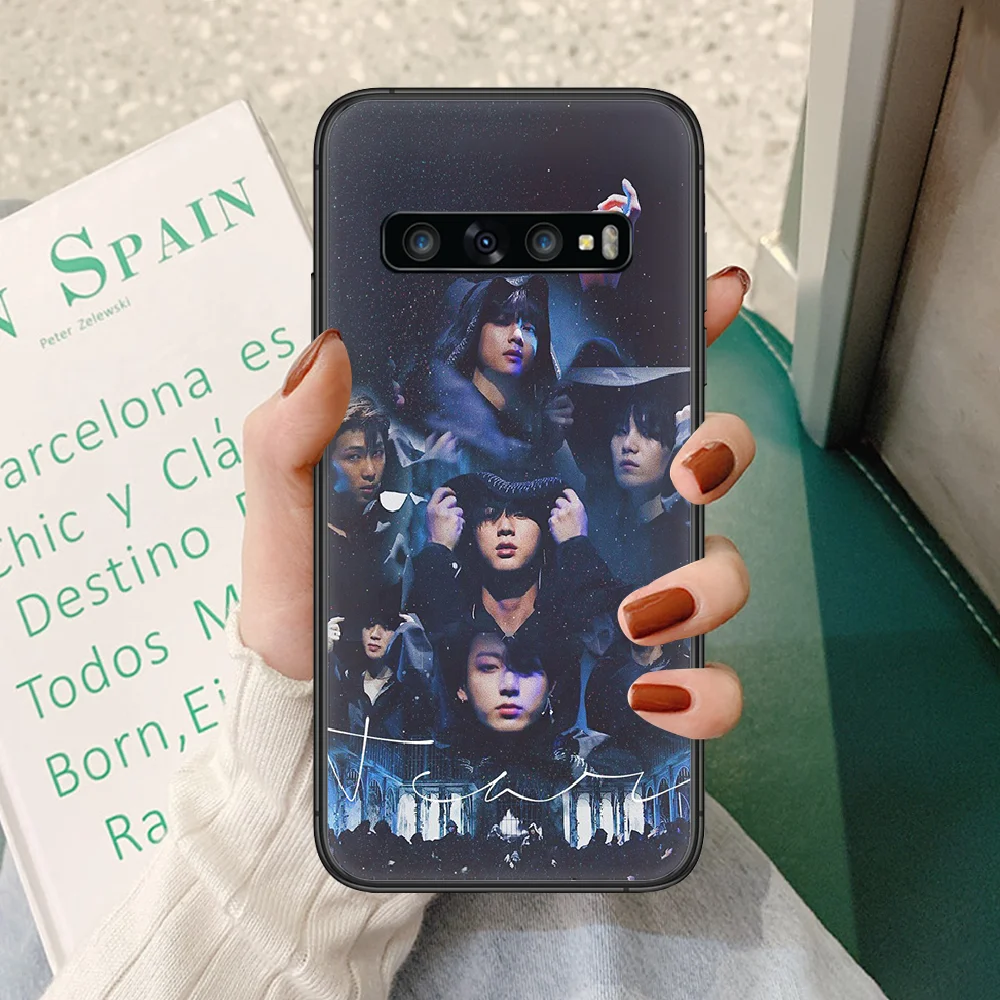 

kpop Bangtan Boys Phone case For Samsung Galaxy S 10 20 3 4 5 6 7 8 9 Plus E Lite Uitra black Etui tpu funda silicone prime