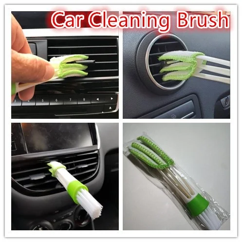 

Car Air Conditioner Vent Brush Microfibre Car Grille Cleaner Auto Detailing Blinds Duster Brush Car-styling Auto Accessories