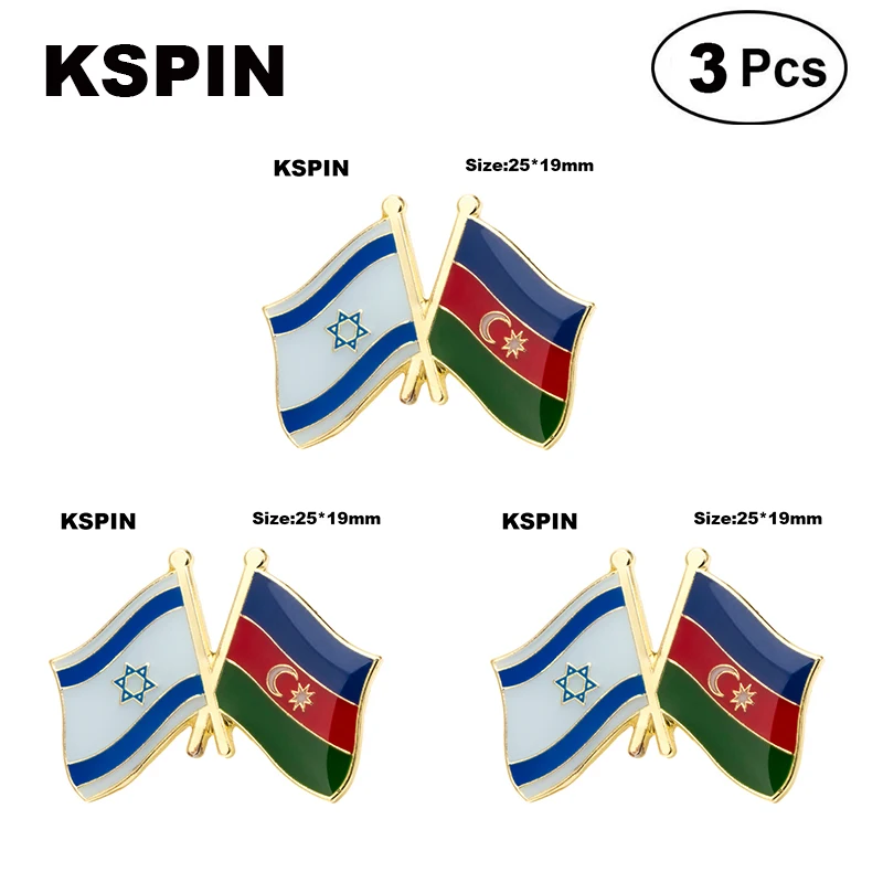 Значок из Турции и Азербайджана броши на лацкан булавки значки | Украшения