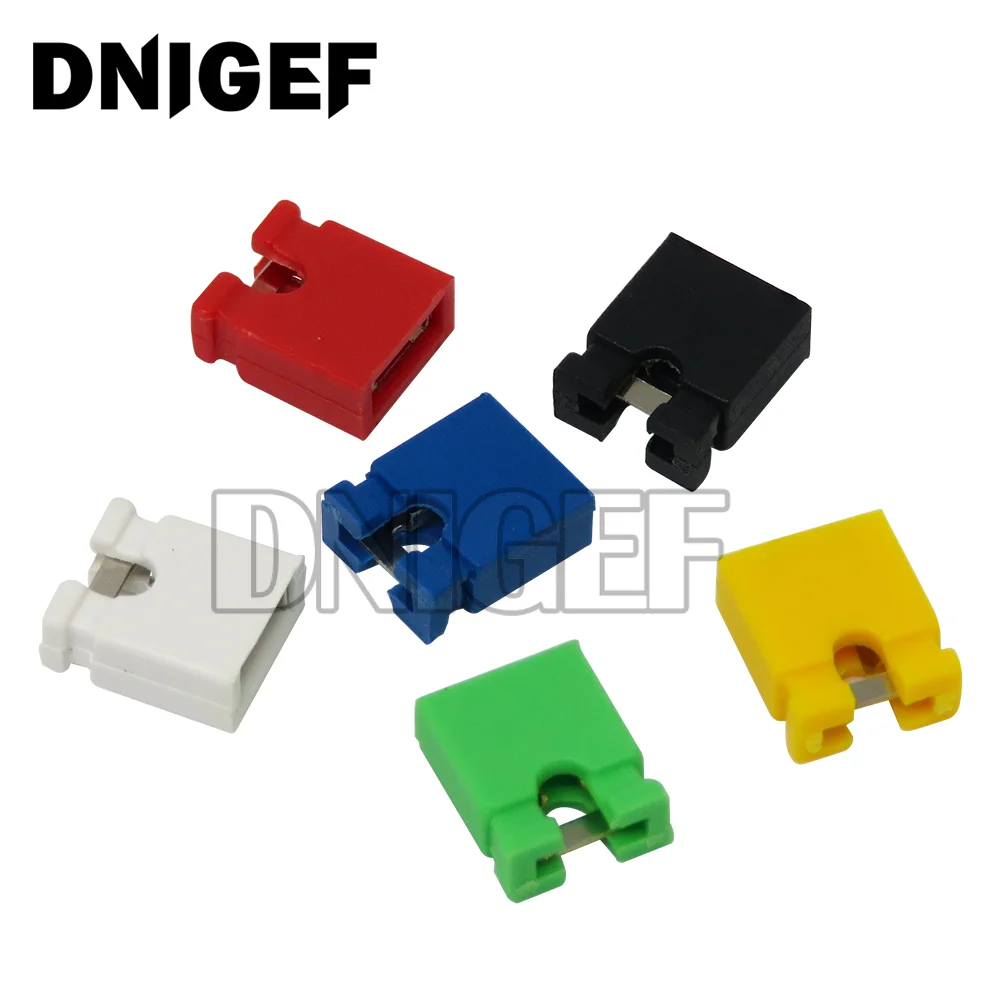 100 шт. шаг 2 4 мм контактный разъем Джампер короткая крышка наушники и корпусы