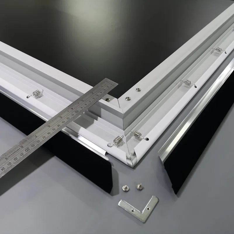 Лучшее качество 200 дюймовый домашний кинотеатр с фиксированной рамкой белый