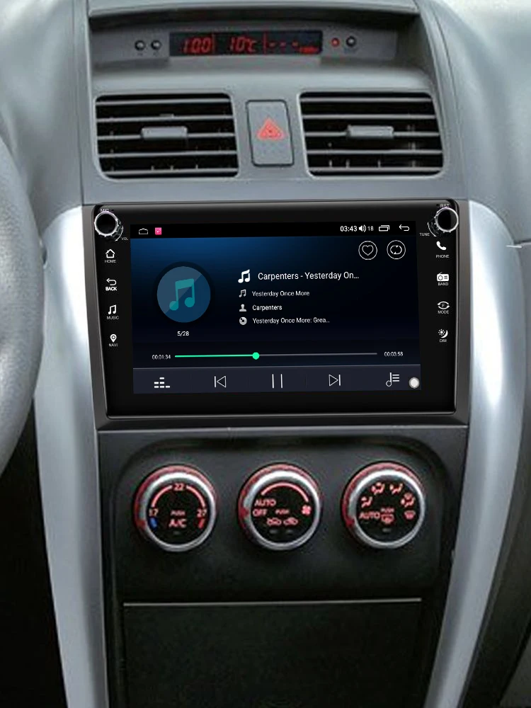 Lecteur multimédia pour Suzuki SX4 1280 – 720, 8 pouces, IPS, système Android 10.0, Bluetooth 5.1, GPS, caméra de sauvegarde, 2006x2013 p