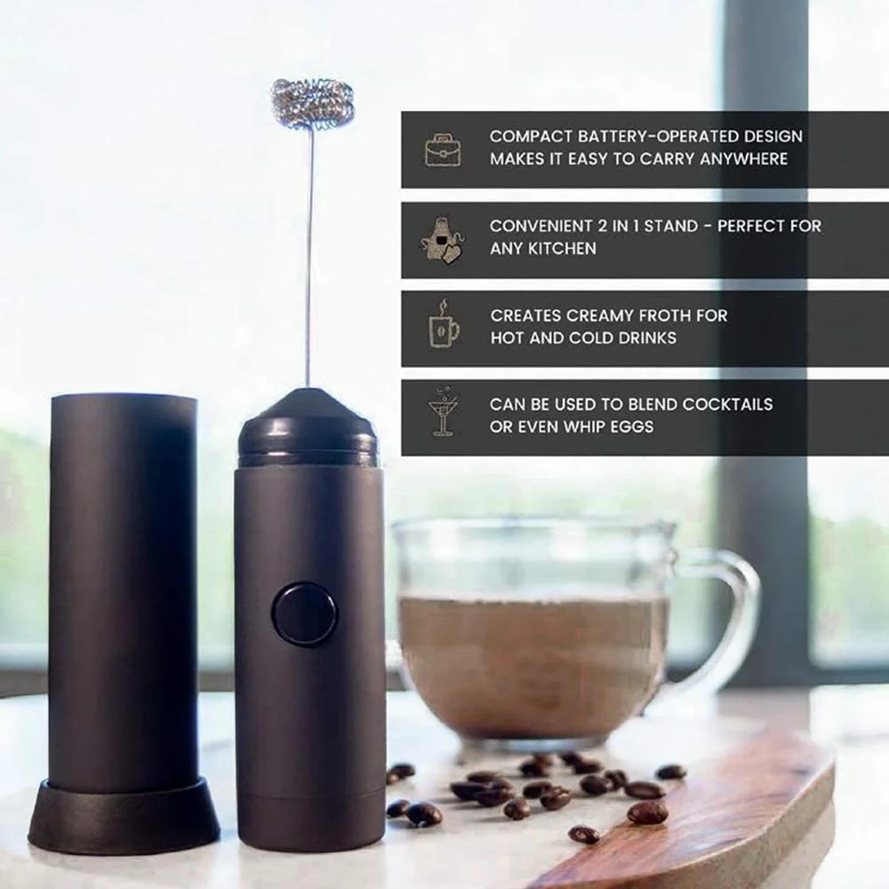 

Электрический взбиватель молока, пена для яиц, Кофеварка, блендер для капучино, миксер для кофе, взбиватель, мешалка, миксер, венчик, кухонны...