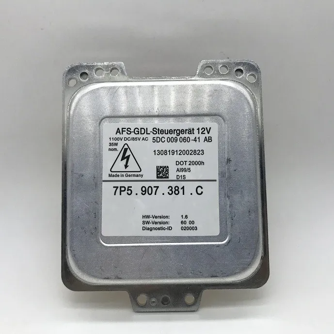 Блок управления AFS 5DC009060 41 AB балласт фары для Porsche Pana mera 2012 2016 955.631.194.02