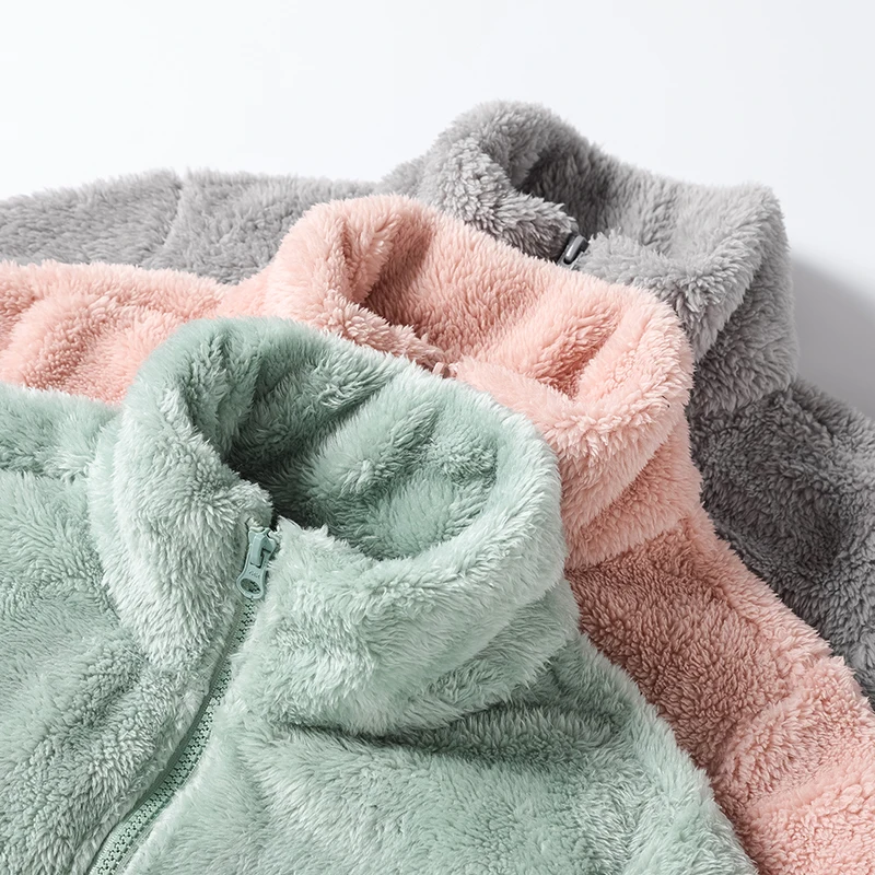 Женская теплая флисовая куртка на молнии повседневная новинка 2020 | одежда