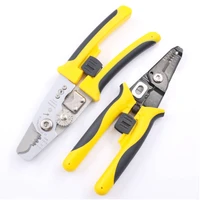 new 8 inches multifunctional electrician pliers long nose pliers wire stripper cable cutter terminal crimping hand tools