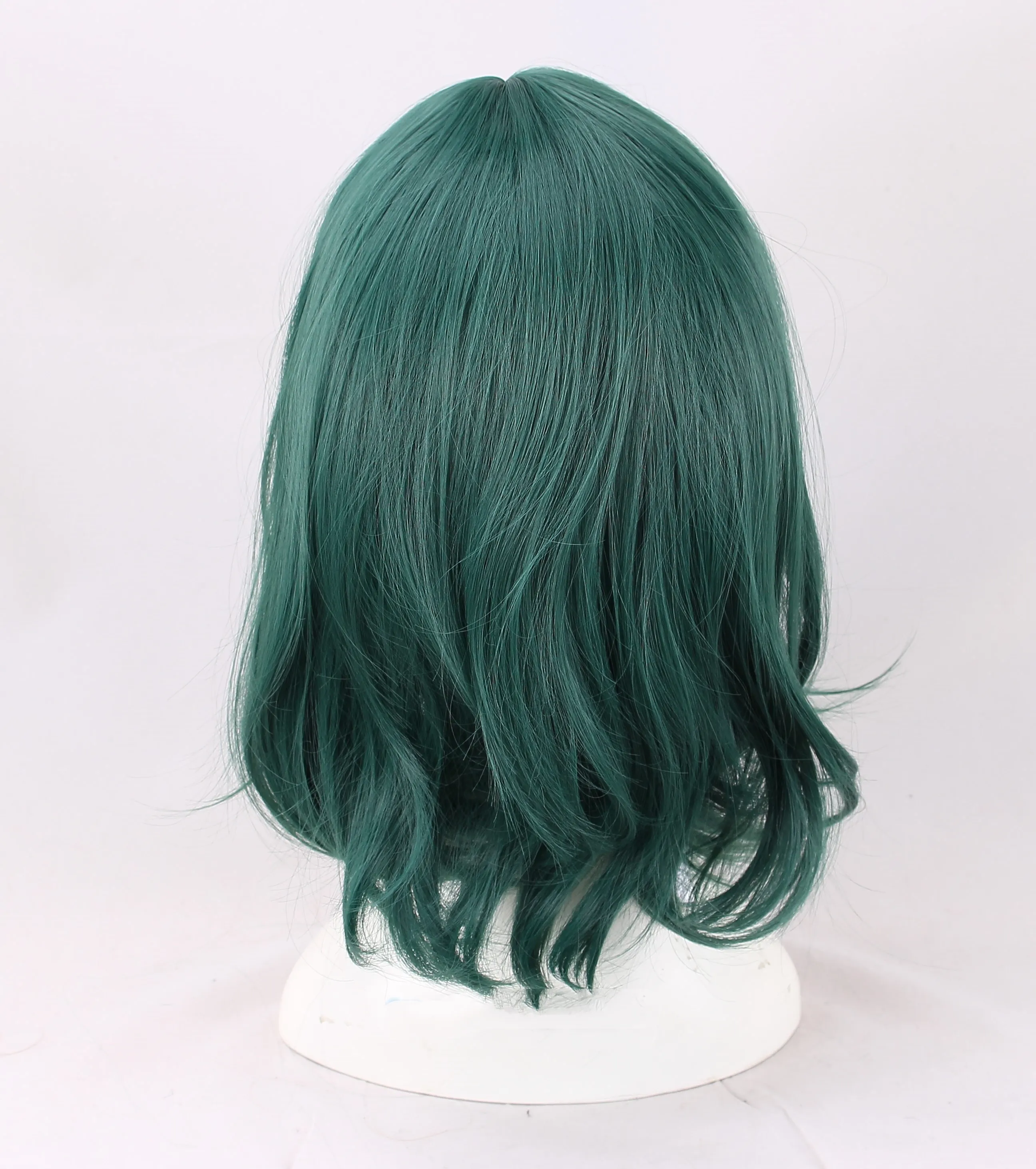 

The Gifted Lorna Dane Polaris Cosplay Wig Short Green Curly Heat Resistant Synthetic Hair Wig + Wig Cap