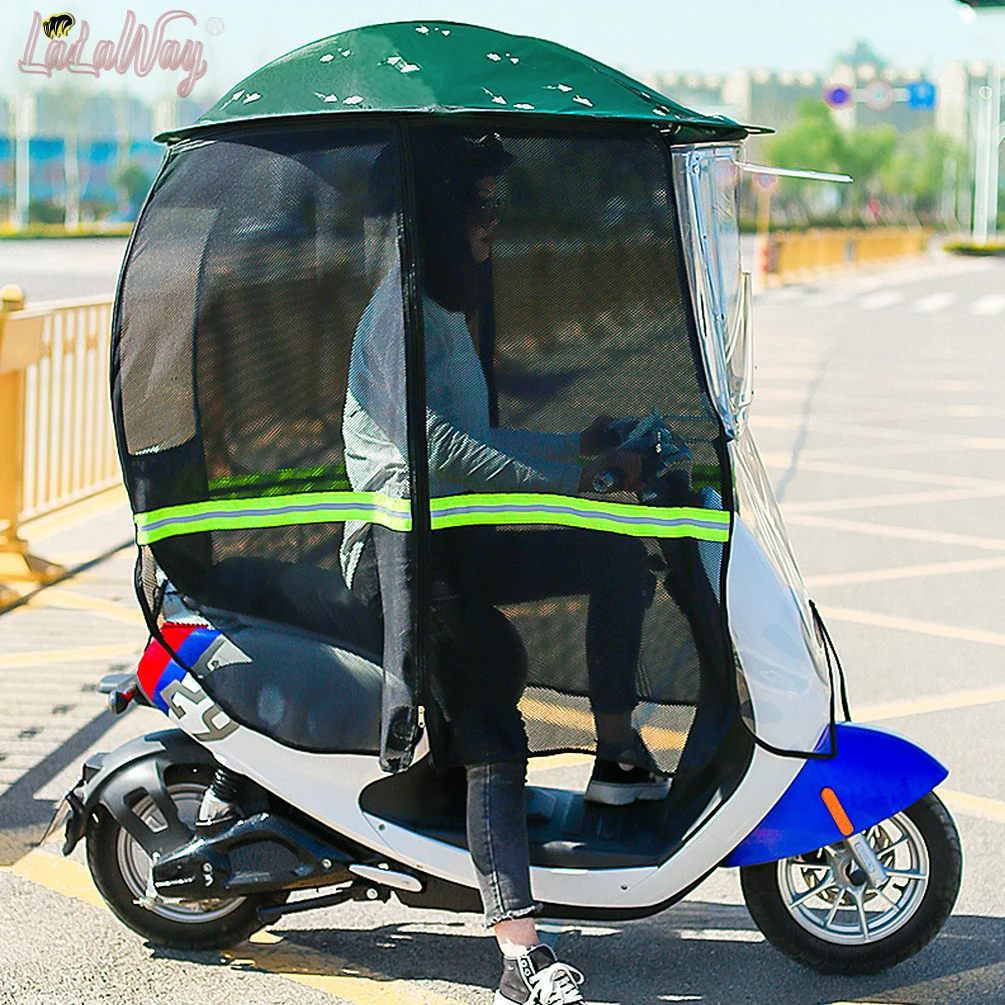 Motorcycle Awning Canopy 2021 Umbrella Scooter Electric Bicycle Anti-Windshield Rain Rearview Mirror | Автомобили и мотоциклы