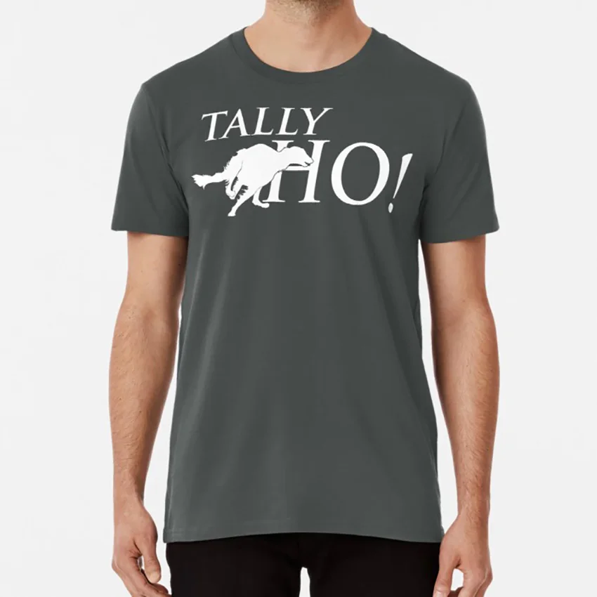 Ату! Футболка приманка курсинг открытое поле прицельные tally ho гонки borzoi | Мужская