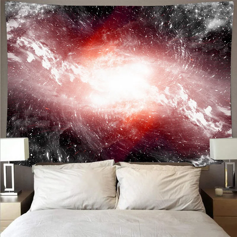 

Настенное украшение для дома, Настенная роспись, психоделический настенный гобелен, Галактическое Звездное одеяло