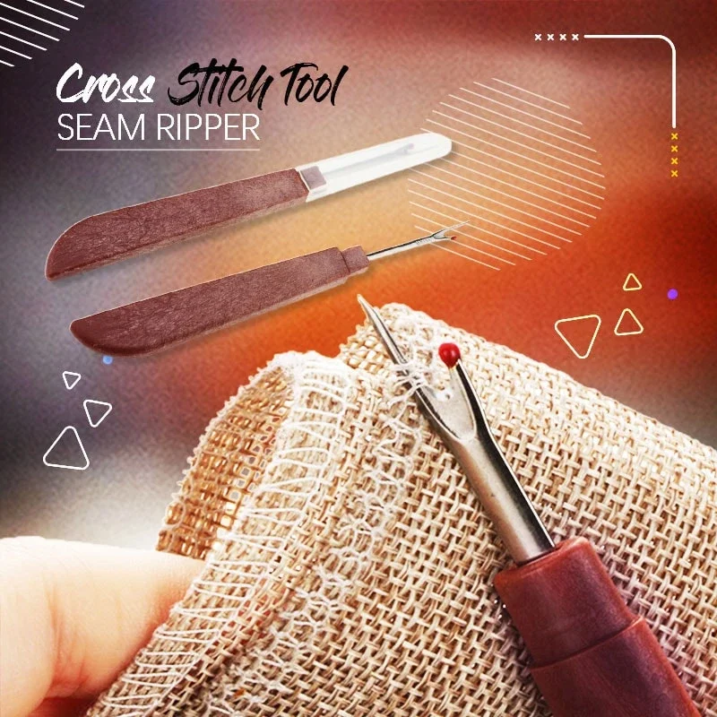 Набор из 2 предметов стальная пластиковая ручка для ремесла резак ниток швы