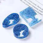 Океанский остров кулон смолы формы силиконовые формы эпоксидная смола для изготовления ювелирных изделий смолы формы для Кулон ожерелье смола поделки DIY пресс-форм