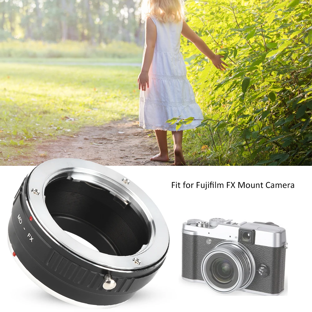 Кольцо-адаптер для объектива Fikaz кольцо-адаптер Minolta MD крепление камеры Fujifilm FX |