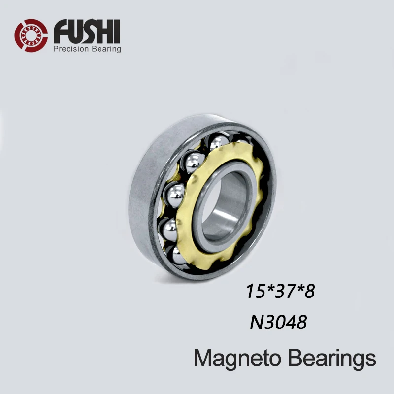 Магнитный подшипник N3048 15*37*8 мм (1 шт.) угловые контактные отдельные постоянные