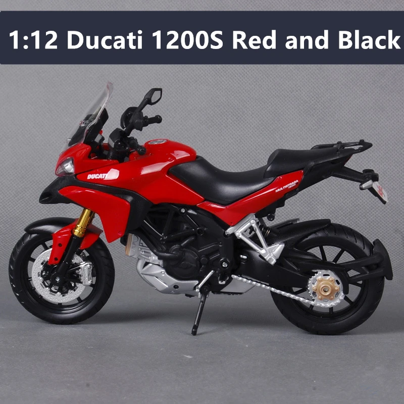 Ducati 1200s Maisto 1:12 Yamaha 450F моделирование сплав Мотокросс серии авторизованный модель мотоцикла игрушечный автомобиль - Цвет: Ducati 1200s