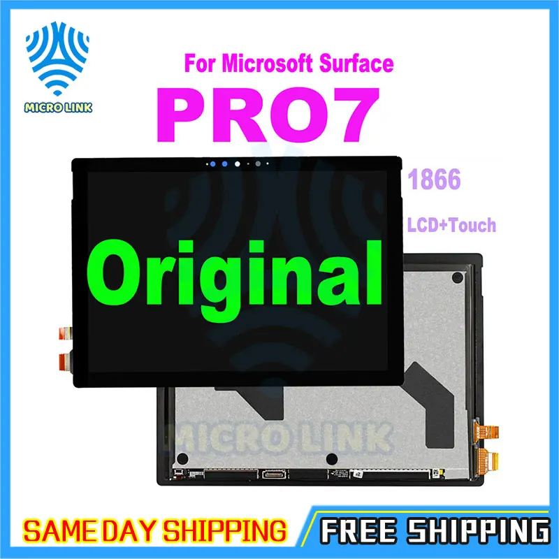 Оригинальный дисплей для Microsoft Surface Pro 3 1631 4 1724 5 1796 PRO 6 1807 PRO7 1866 ЖК-дисплей с