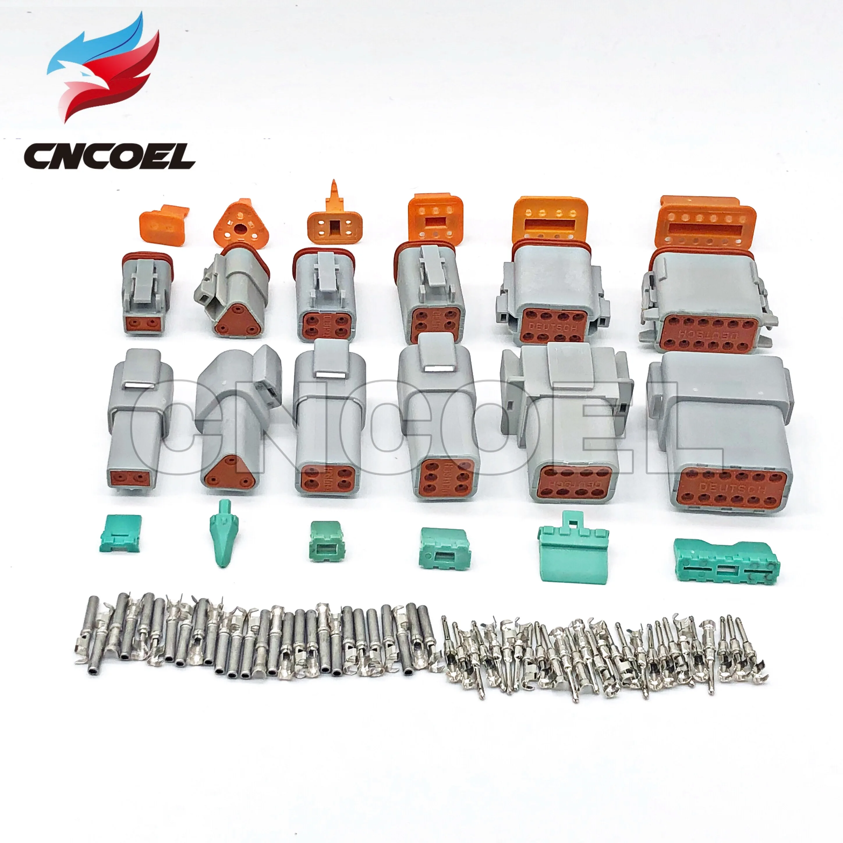 Немецкий разъем серии DT водонепроницаемый Электрический штекер DT06/DT04 2/3/4/6/8/12 Pin