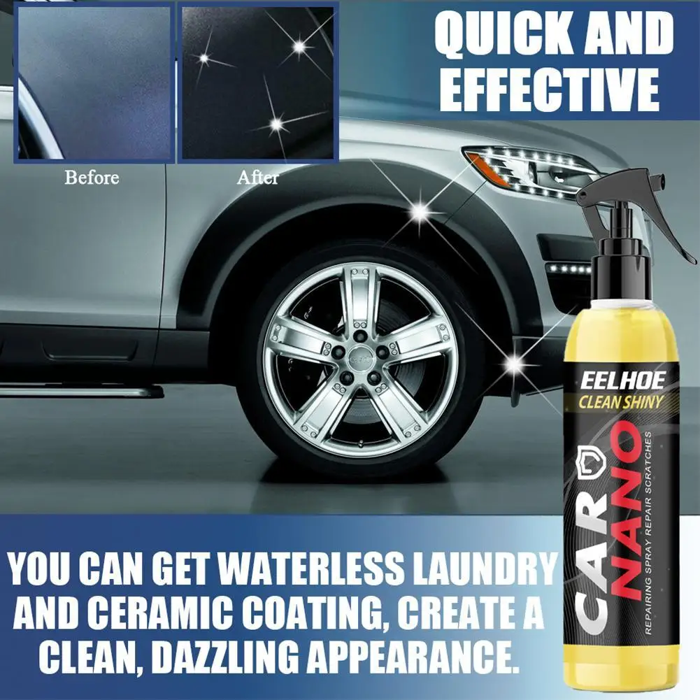 

Automotive Coating Liquid Ceramic Spray Topcoat Coating Automotive Repair Polishing Wax Anti-Scratch Color Care Agent
