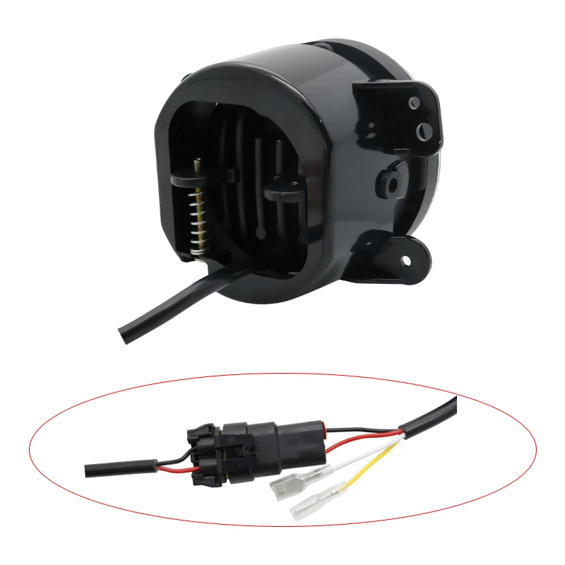 4-дюймовые круглые светодиодные противотуманные фары DRL белые гало кольцевые