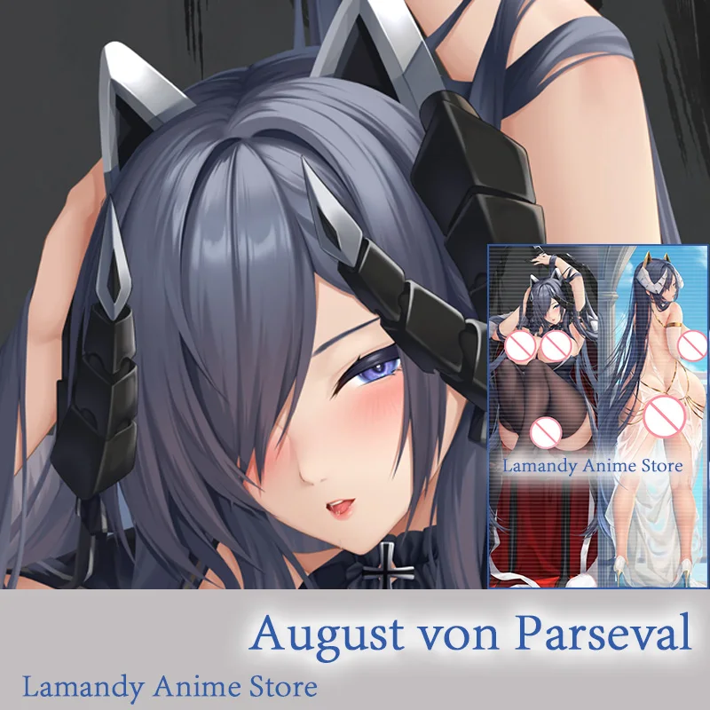 

Двусторонняя наволочка Dakimakura August von Parseval, аниме, наволочка для тела в натуральную величину
