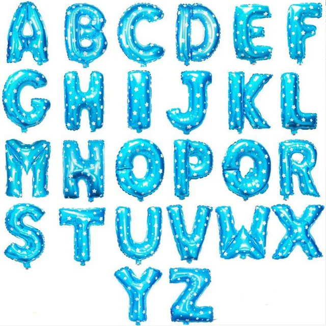 1 шт 16 дюймов с днем рождения воздушные шары фольга буквы шарики для День Свадьба